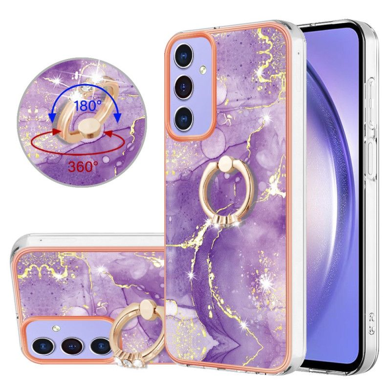 Cover Samsung Galaxy A15 5g Telefon Etui Marmoreffekt Støttering