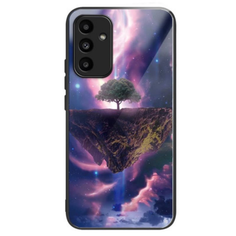 Cover Til Samsung Galaxy A15 5g Aurora Night Hærdet Glas