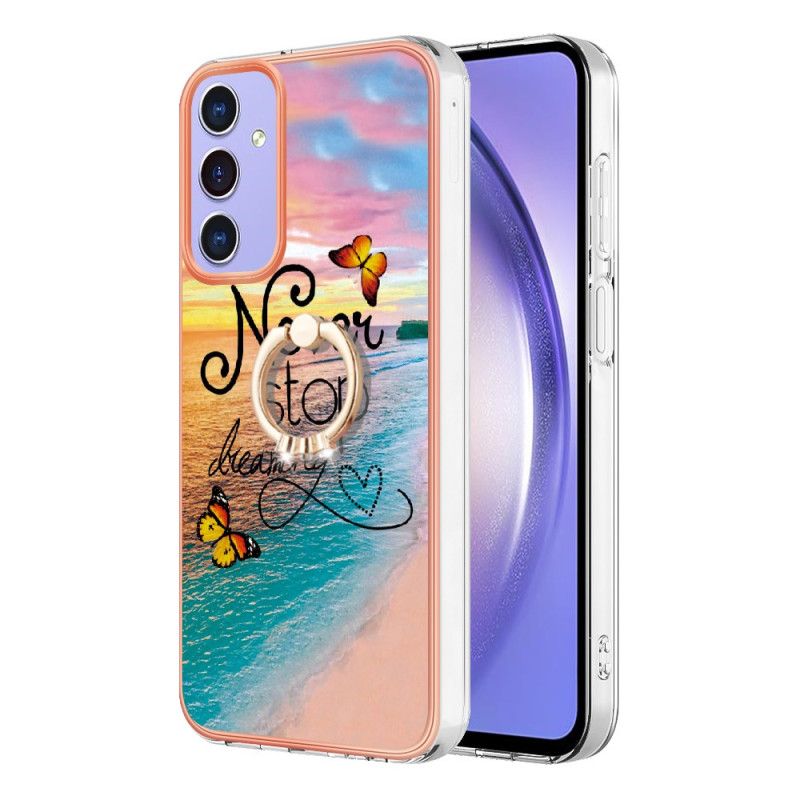 Cover Til Samsung Galaxy A15 5g Ringstøttemønster