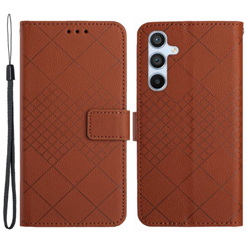 Flip Cover Samsung Galaxy A15 5g Remmønster