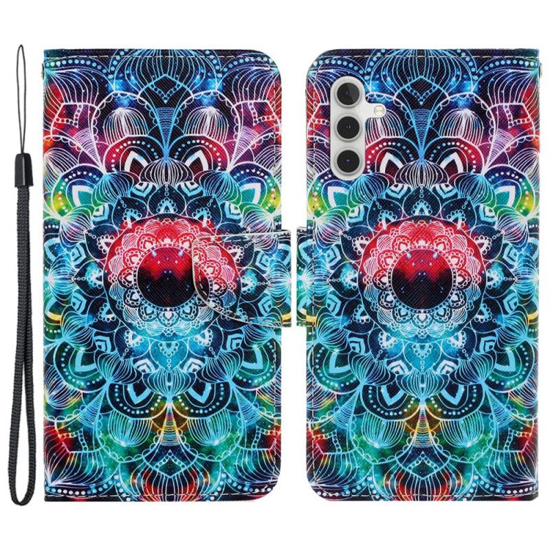 Flip Cover Samsung Galaxy A15 5g Superb Mandala Med Rem