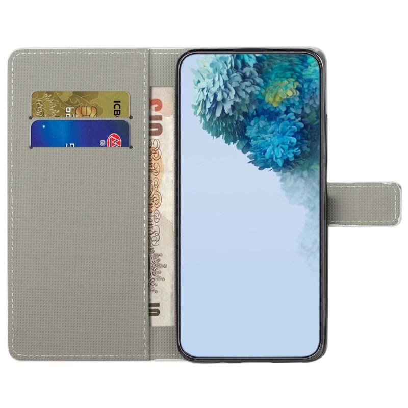 Læder Cover Samsung Galaxy A15 5g Telefon Etui Lotus