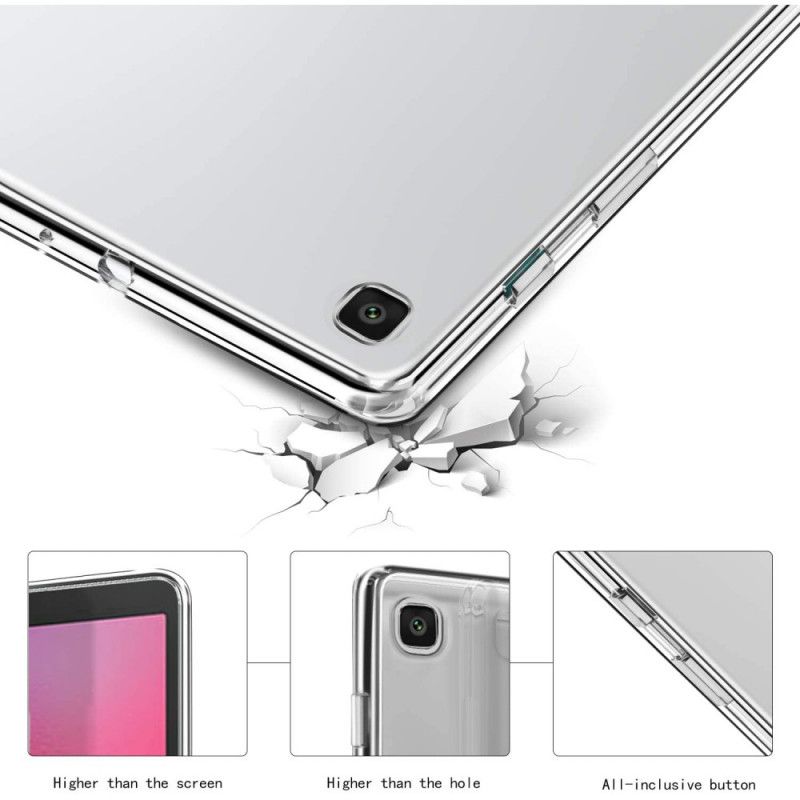 Cover for Samsung Galaxy Tab A7 Gennemsigtig Silikone