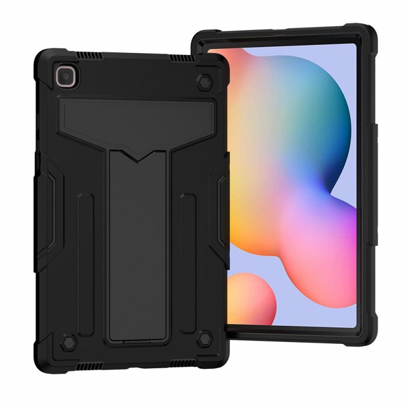 Cover Samsung Galaxy Tab A7 Sort Resistent Foldbar Støtte Beskyttelse