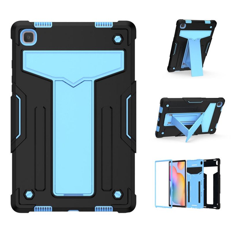 Cover Samsung Galaxy Tab A7 Sort Resistent Foldbar Støtte Beskyttelse