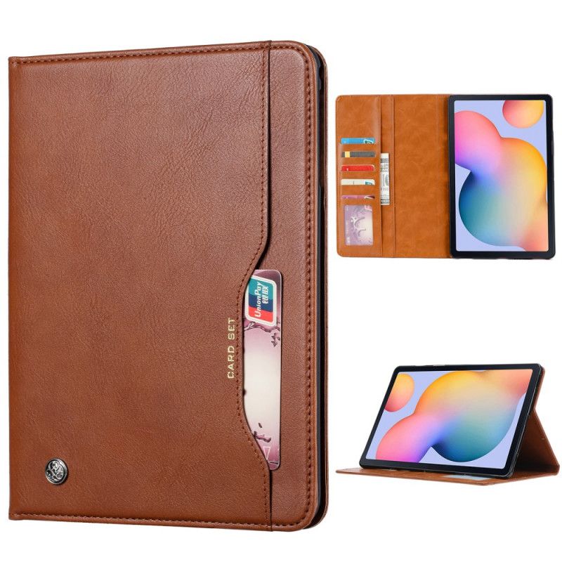 Etui for Samsung Galaxy Tab A7 Sort Kortsæt