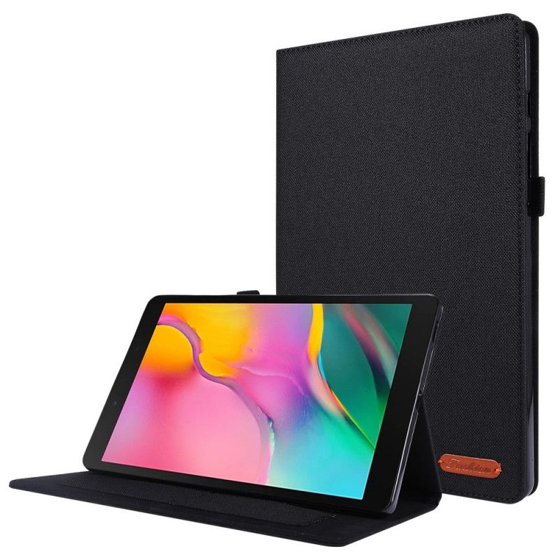 Etui Samsung Galaxy Tab A7 Sort Stof Original