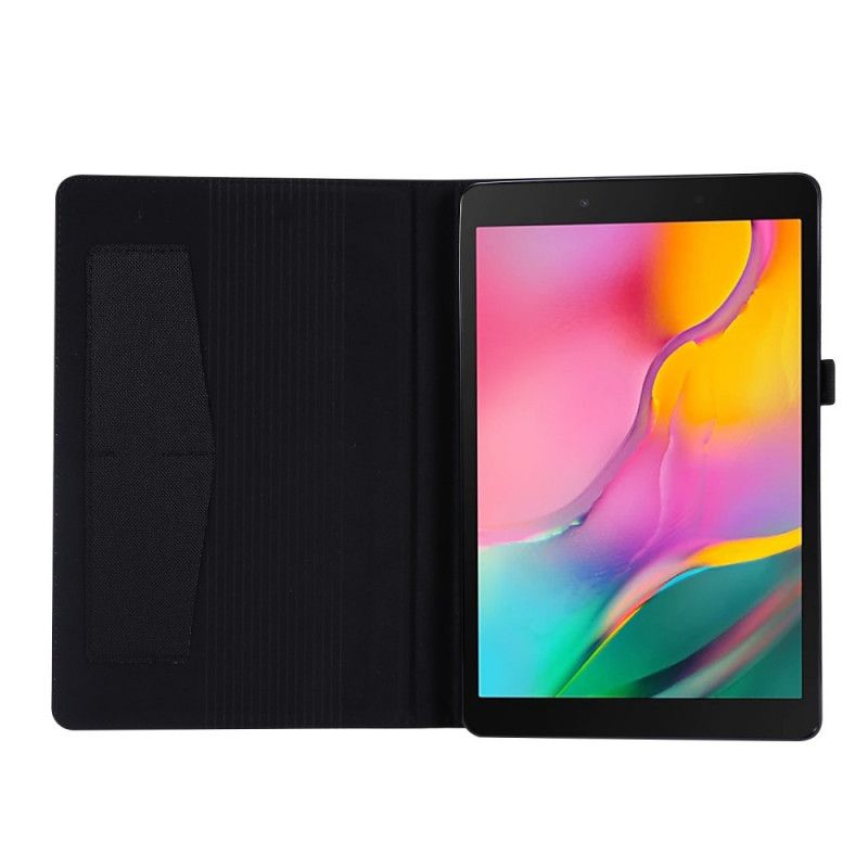 Etui Samsung Galaxy Tab A7 Sort Stof Original