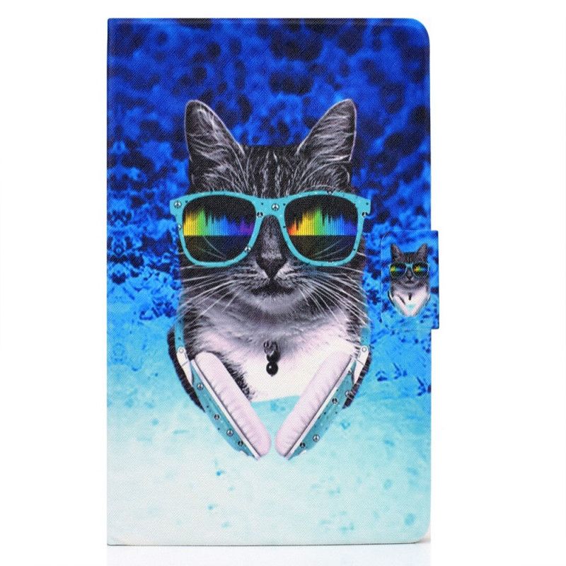 Flip Cover Læder for Samsung Galaxy Tab A7 Dj Kat