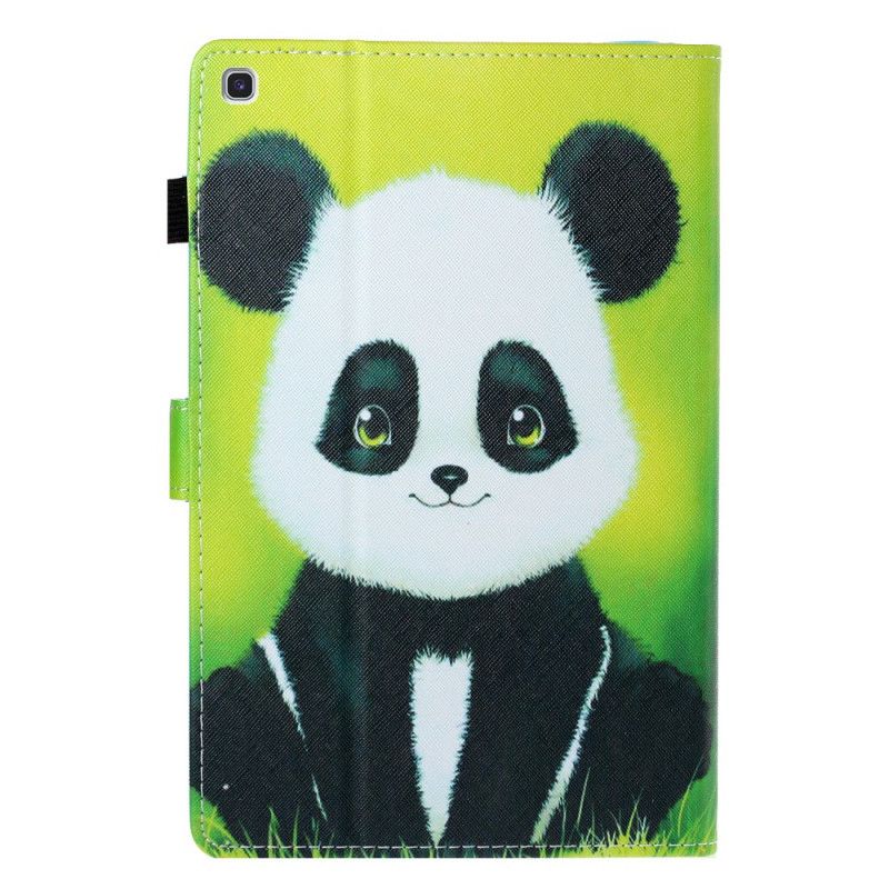 Flip Cover Læder for Samsung Galaxy Tab A7 Sød Panda