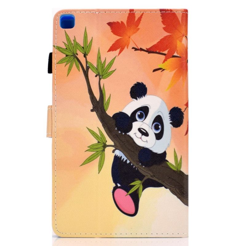 Flip Cover Læder for Samsung Galaxy Tab A7 Sød Panda