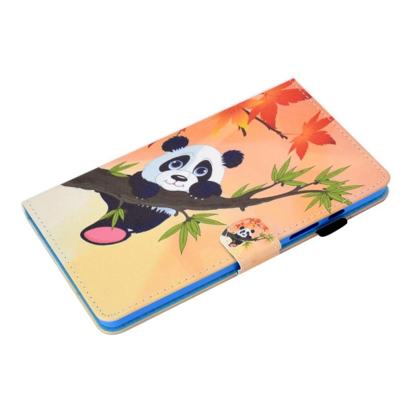 Flip Cover Læder for Samsung Galaxy Tab A7 Sød Panda