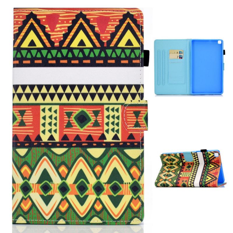 Flip Cover Læder Samsung Galaxy Tab A7 Aztec Original