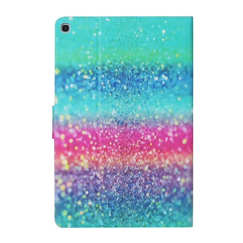 Flip Cover Læder Samsung Galaxy Tab A7 Glitterelement