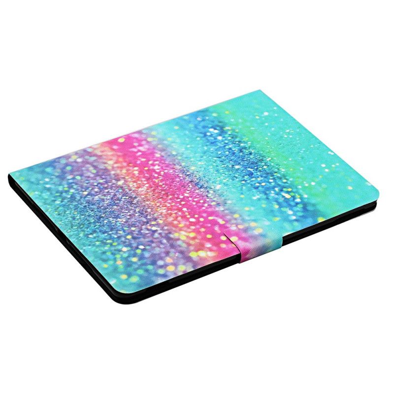 Flip Cover Læder Samsung Galaxy Tab A7 Glitterelement