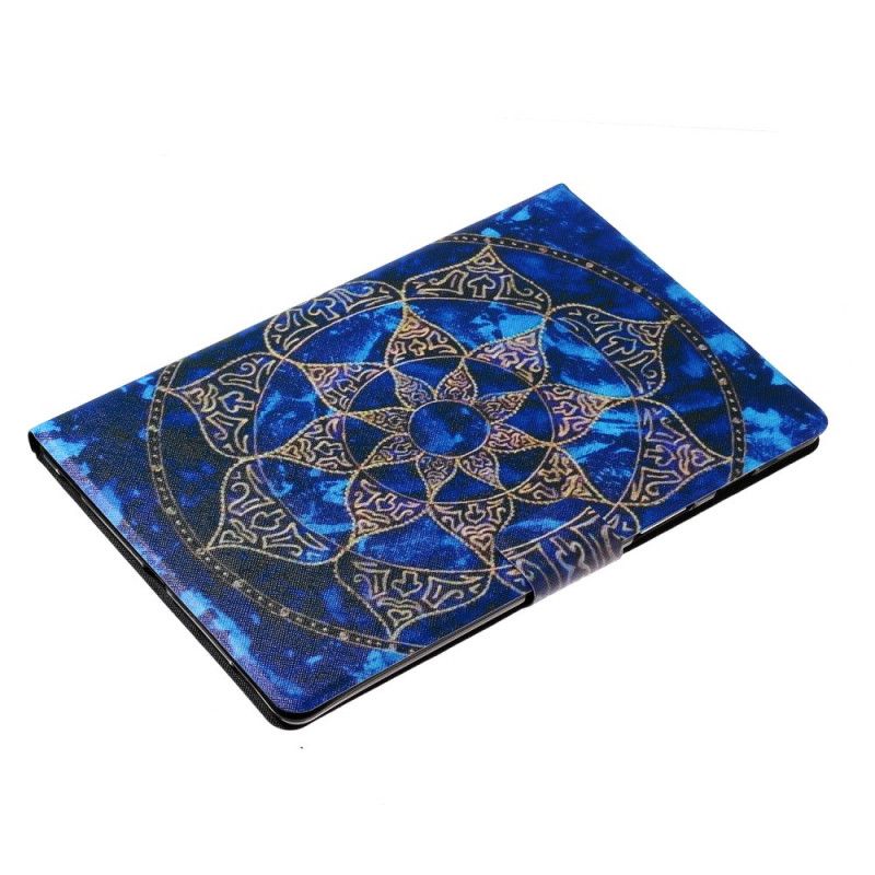 Flip Cover Læder Samsung Galaxy Tab A7 Kongelig Mandala