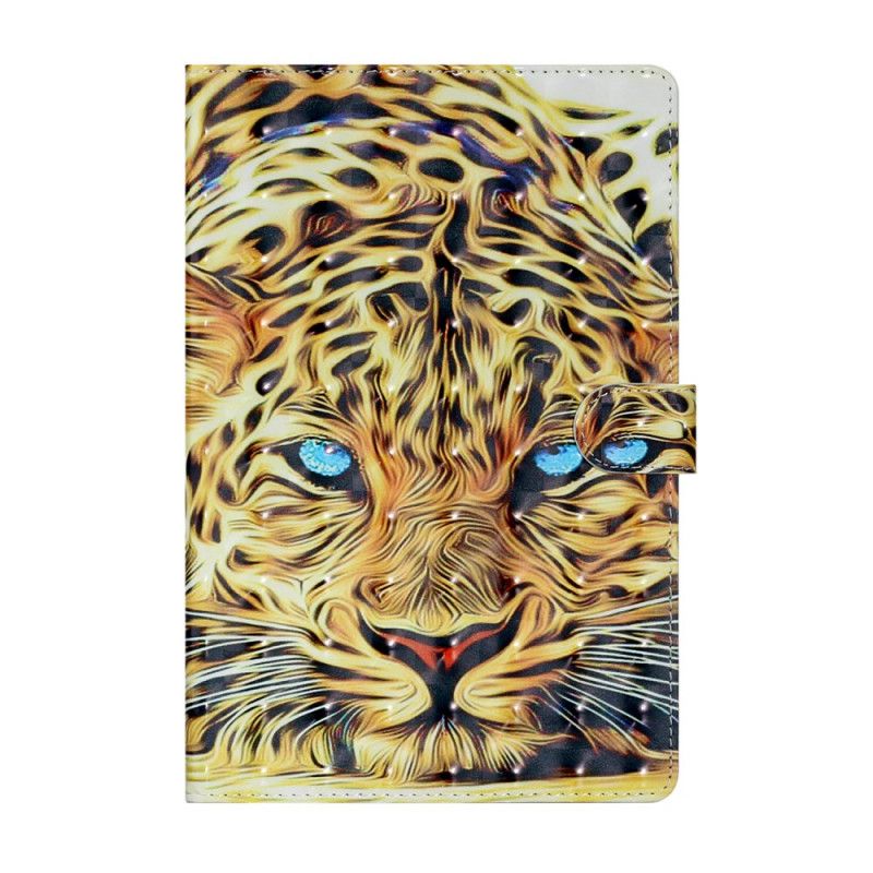 Flip Cover Læder Samsung Galaxy Tab A7 Leopard