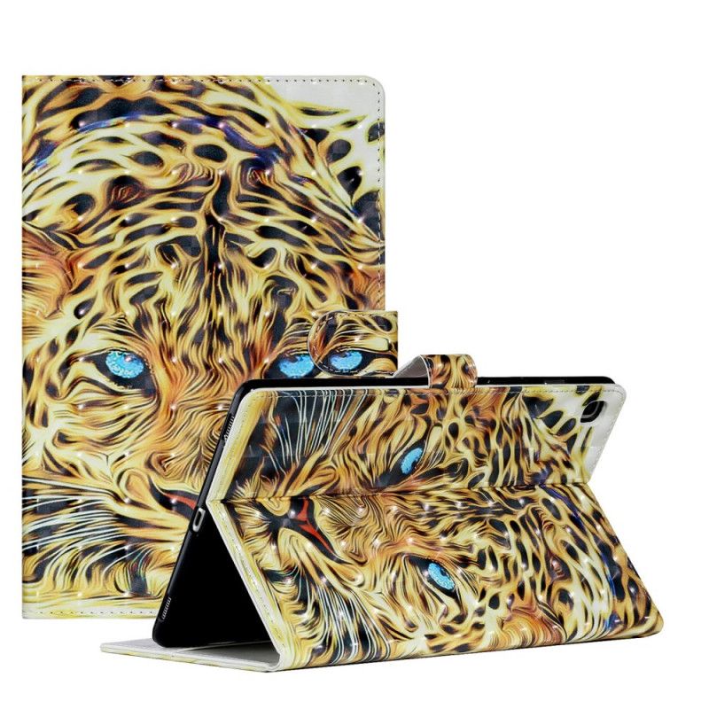 Flip Cover Læder Samsung Galaxy Tab A7 Leopard