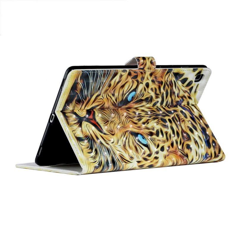 Flip Cover Læder Samsung Galaxy Tab A7 Leopard