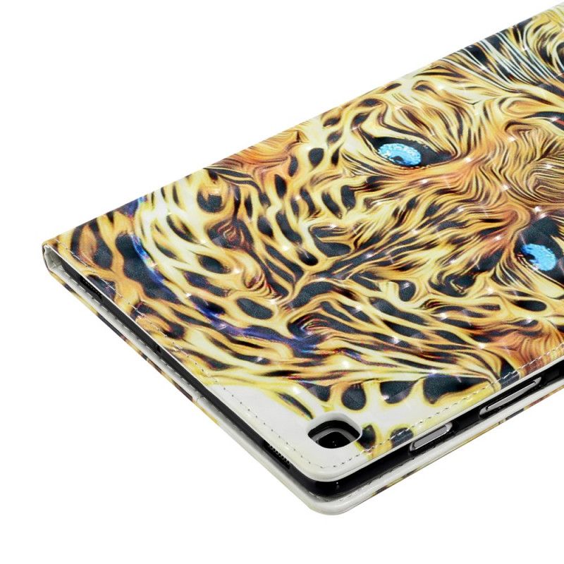 Flip Cover Læder Samsung Galaxy Tab A7 Leopard