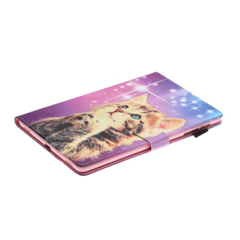 Flip Cover Læder Samsung Galaxy Tab A7 Opmærksom Killing