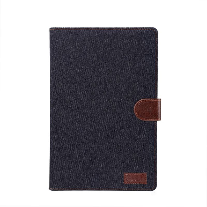 Flip Cover Læder Samsung Galaxy Tab A7 Sort Jeans