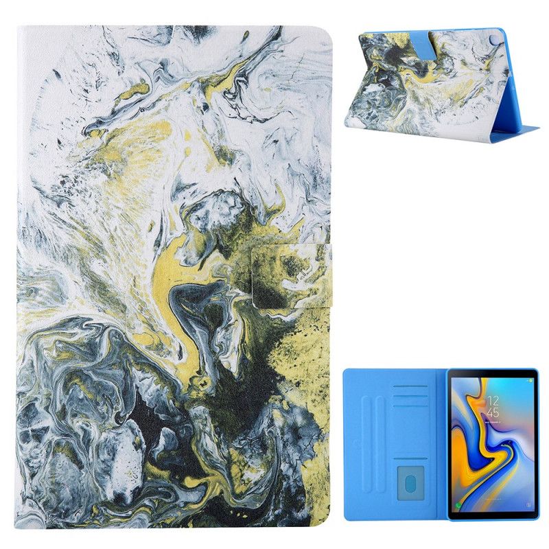 Flip Cover Samsung Galaxy Tab A7 Gul Maleri