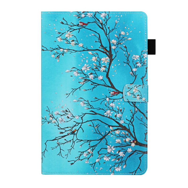 Flip Cover Samsung Galaxy Tab A7 Mobilcover Blomstrende Grene