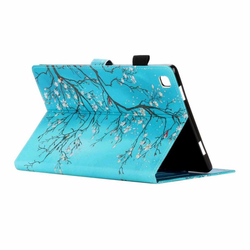 Flip Cover Samsung Galaxy Tab A7 Mobilcover Blomstrende Grene