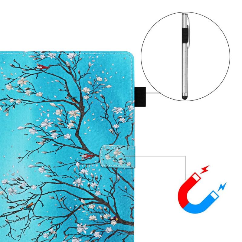 Flip Cover Samsung Galaxy Tab A7 Mobilcover Blomstrende Grene