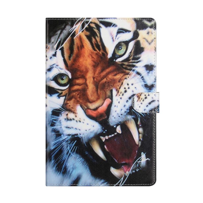 Flip Cover Samsung Galaxy Tab A7 Storslået Tiger