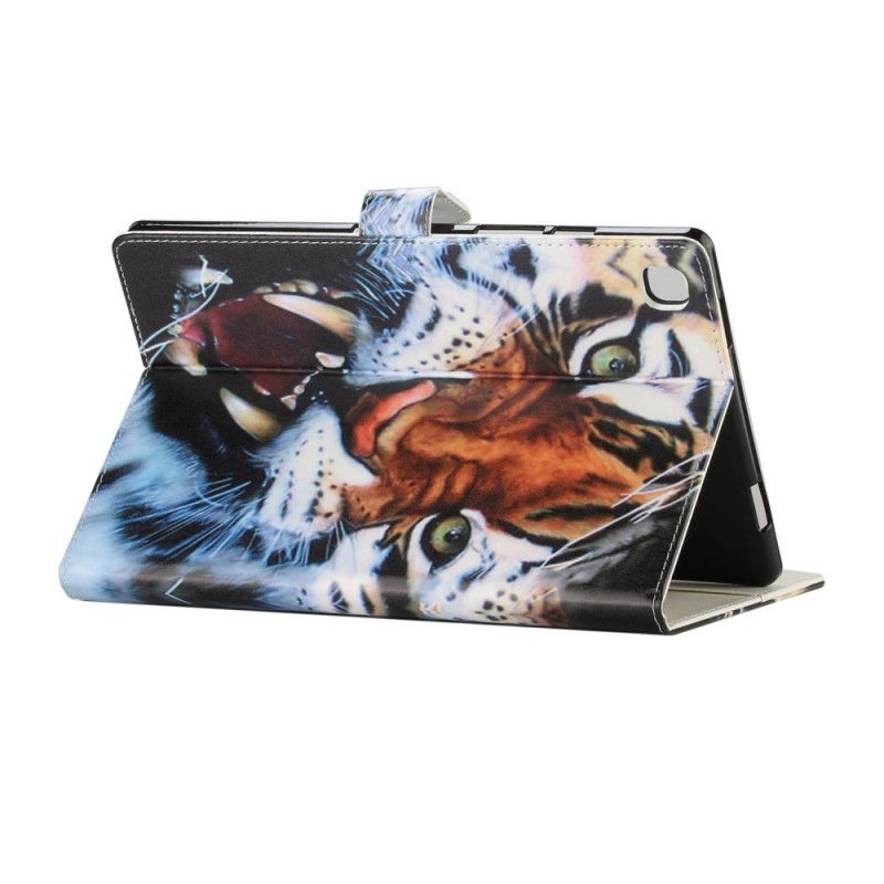 Flip Cover Samsung Galaxy Tab A7 Storslået Tiger