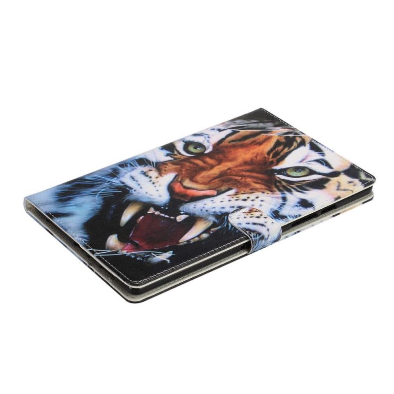 Flip Cover Samsung Galaxy Tab A7 Storslået Tiger