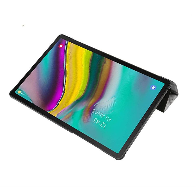 Smart Sag Samsung Galaxy Tab A7 Grå Marmor Stil