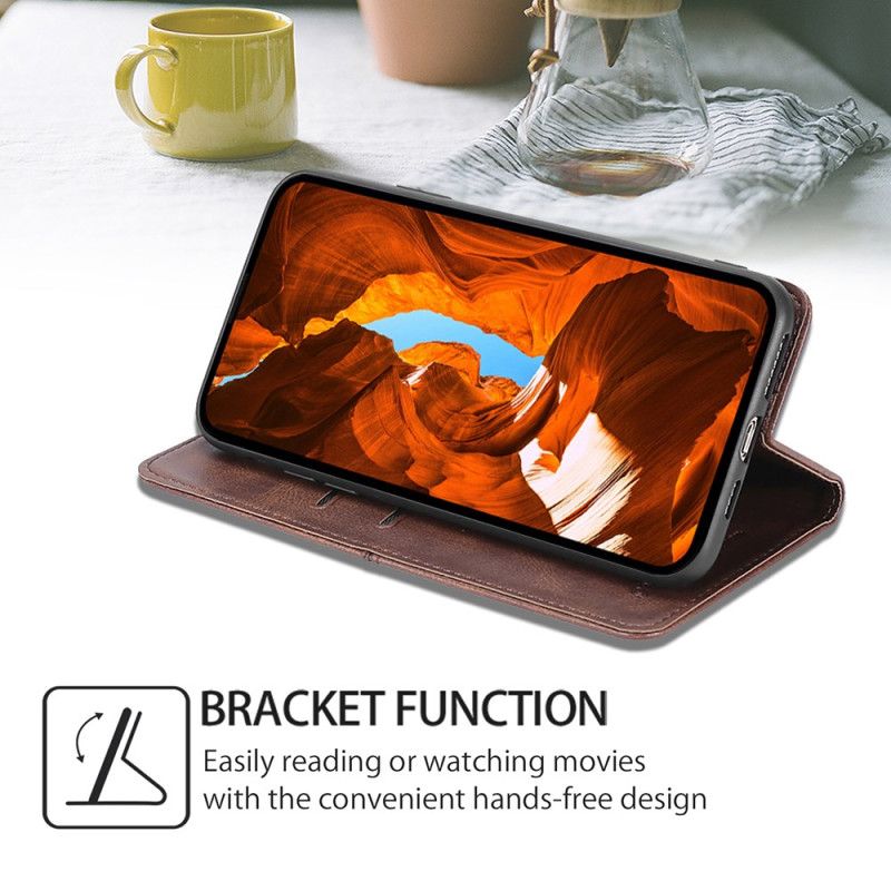 Flip Cover Realme 12 Plus 5g Vintage Effekt