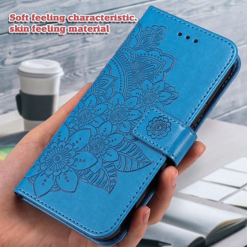 Flip Cover Til Realme 12 Plus 5g Mandala Print Med Rem