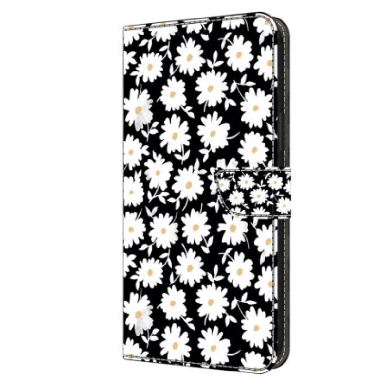 Flip Cover Honor X9b / Magic 6 Lite Blomster