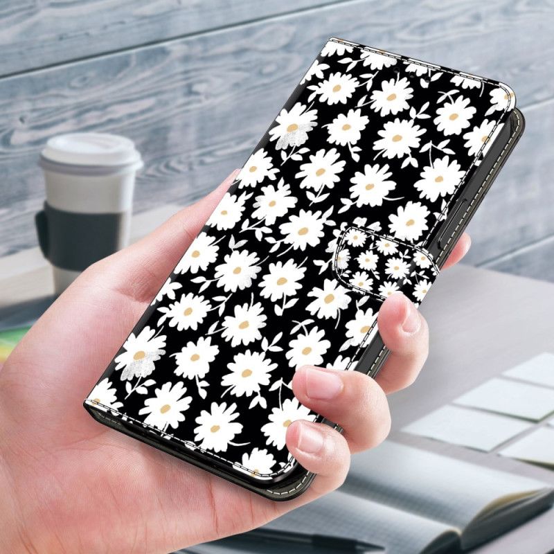 Flip Cover Honor X9b / Magic 6 Lite Blomster