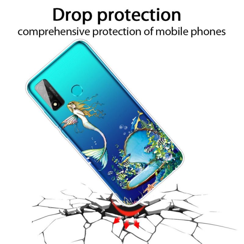 Cover for Huawei P Smart 2020 Blå Sirene