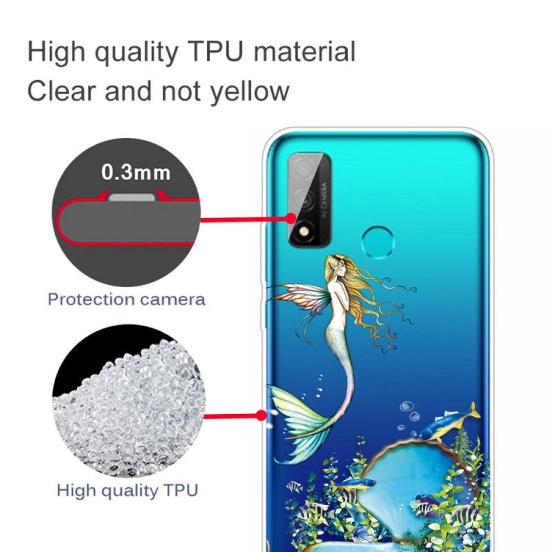 Cover for Huawei P Smart 2020 Blå Sirene