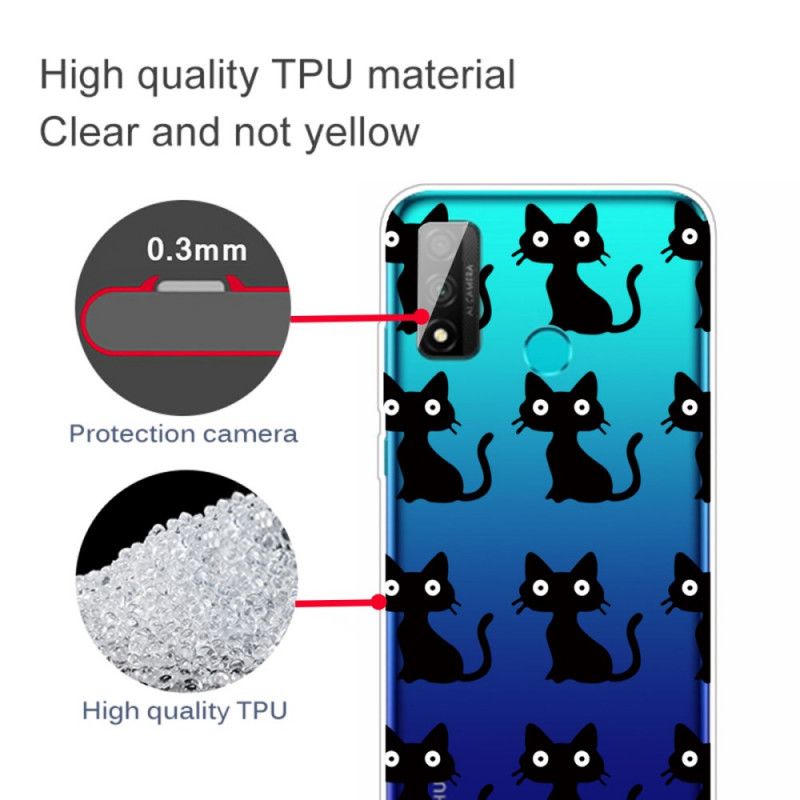 Cover for Huawei P Smart 2020 Flere Sorte Katte