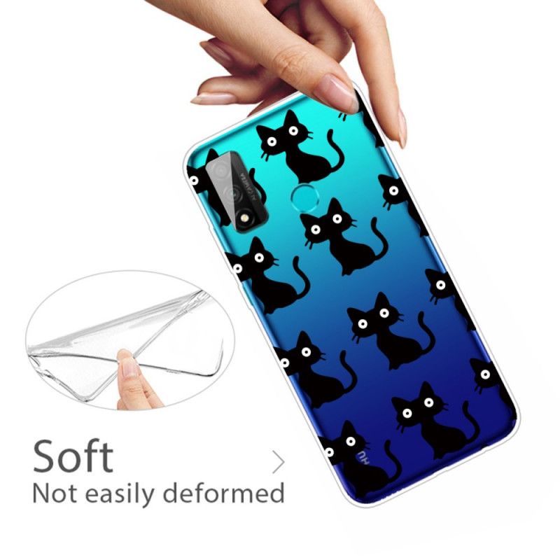 Cover for Huawei P Smart 2020 Flere Sorte Katte