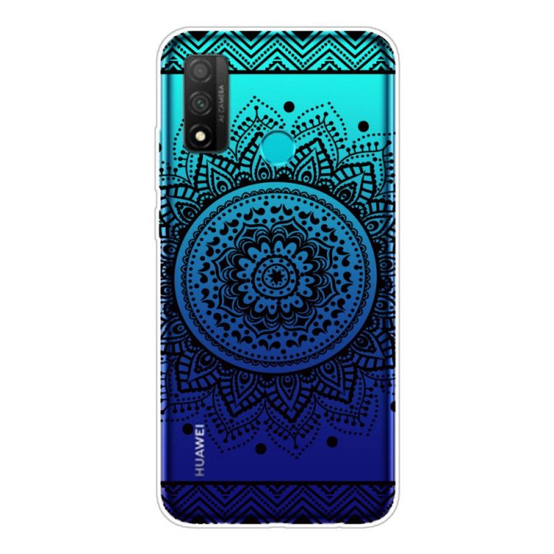 Cover for Huawei P Smart 2020 Gennemsigtig Blomstermandala