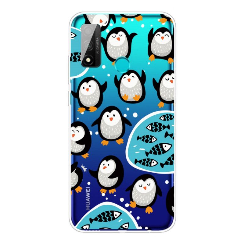 Cover for Huawei P Smart 2020 Pingviner Og Fisk