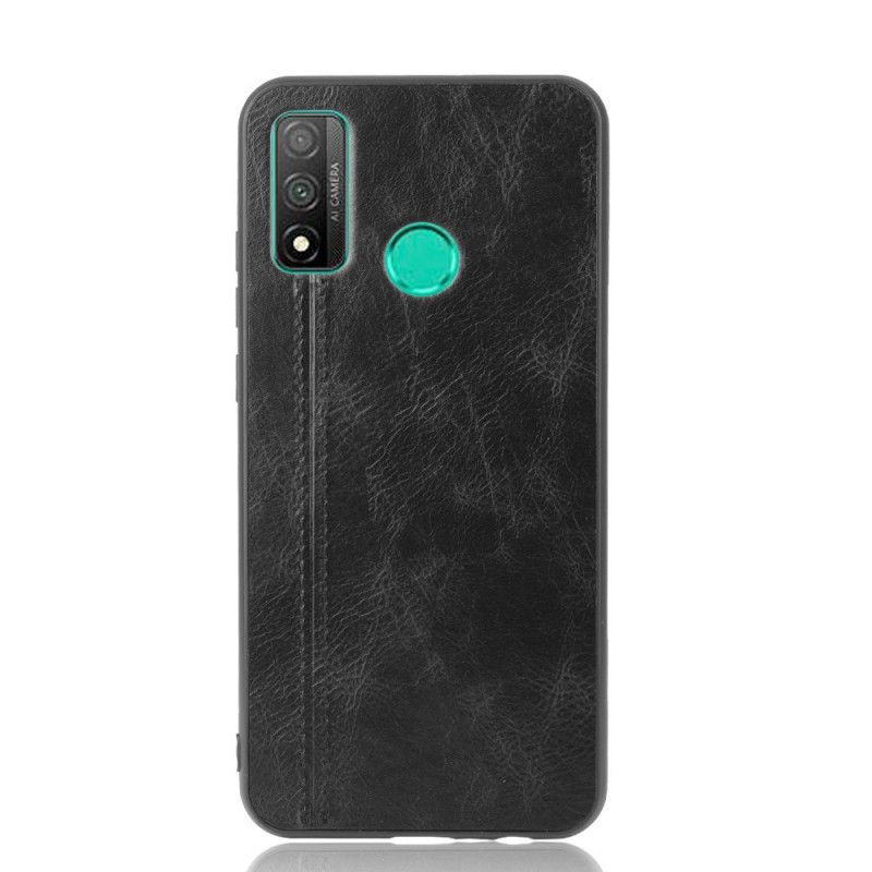 Cover for Huawei P Smart 2020 Sort Syet Lædereffekt