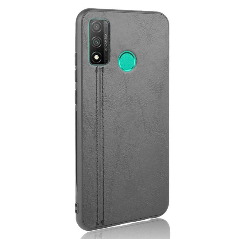 Cover for Huawei P Smart 2020 Sort Syet Lædereffekt