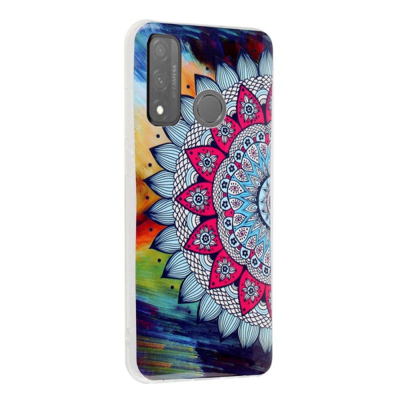 Cover Huawei P Smart 2020 Fluorescerende Mandala Blomst Original