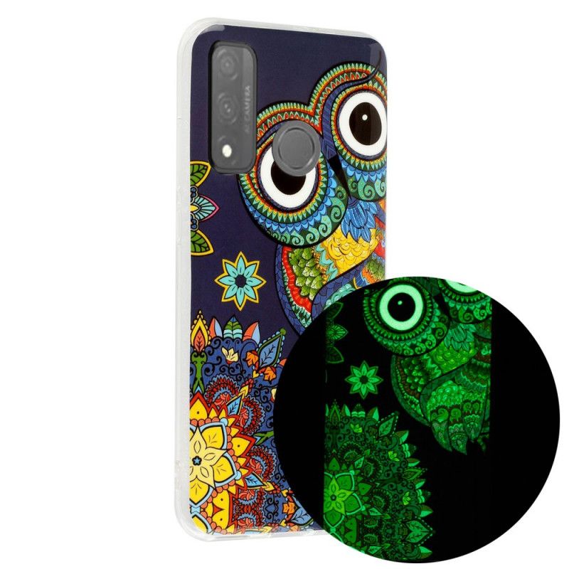 Cover Huawei P Smart 2020 Fluorescerende Mandalaugle