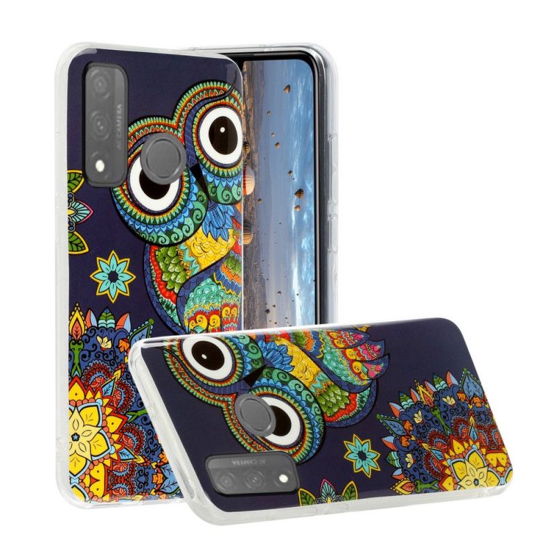 Cover Huawei P Smart 2020 Fluorescerende Mandalaugle