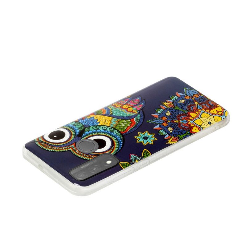 Cover Huawei P Smart 2020 Fluorescerende Mandalaugle